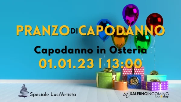 Pranzo di Capodanno in Osteria Bottega di Zio Francesco 01 Gennaio