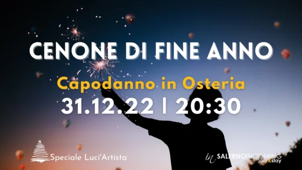Cenone di Fine Anno in Osteria Bottega di Zio Francesco 31 Dicembre
