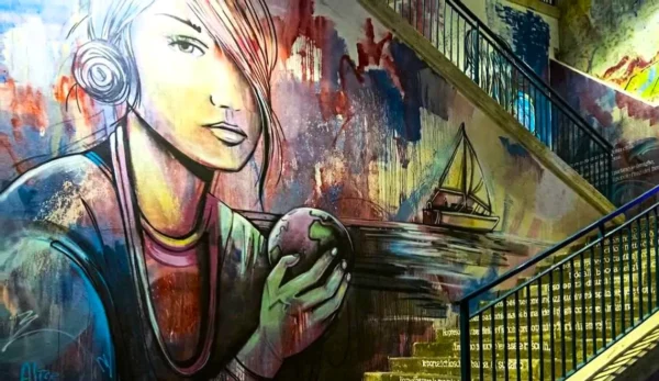 Salerno Walking tour Murales